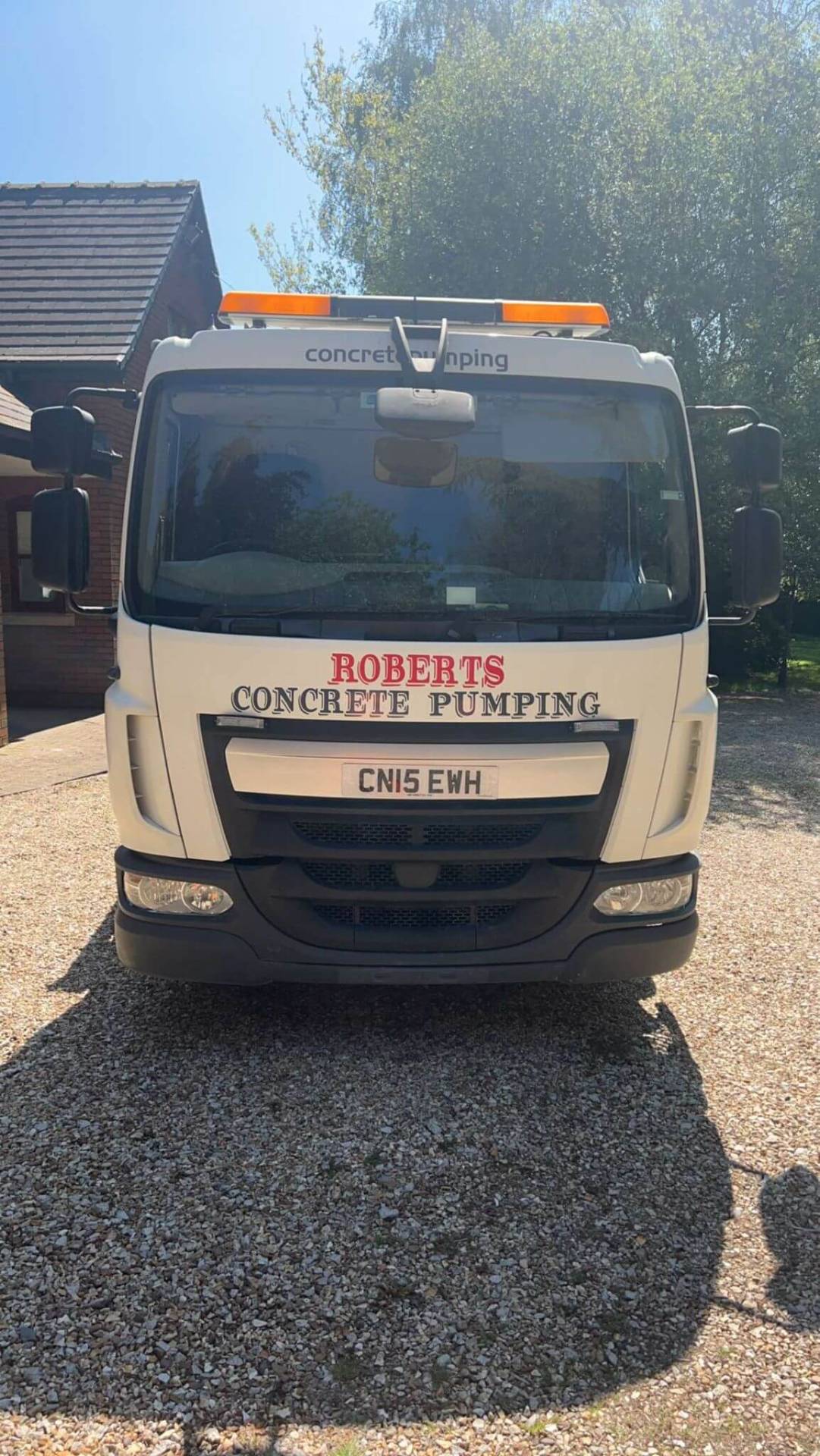 Roberts Concrete Pumping truck